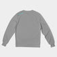 3P'S Men's Classic French Terry Crewneck Pullover-Grey