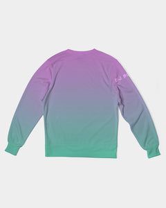 Men's Classic French Terry Crewneck Pullover-Iridescent