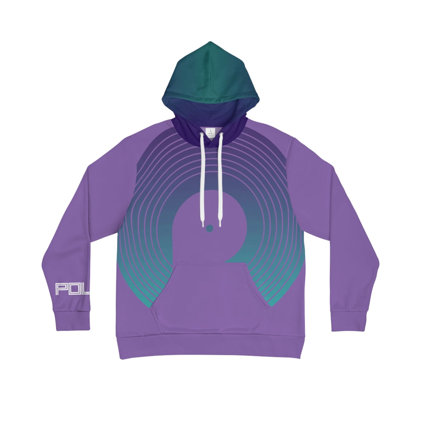 Polaris Disk Jockey Hoodie- Light Purple/Purple Gradient