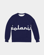 Load image into Gallery viewer, Polaris Dark Blue Men&#39;s Classic French Terry Crewneck Pullover

