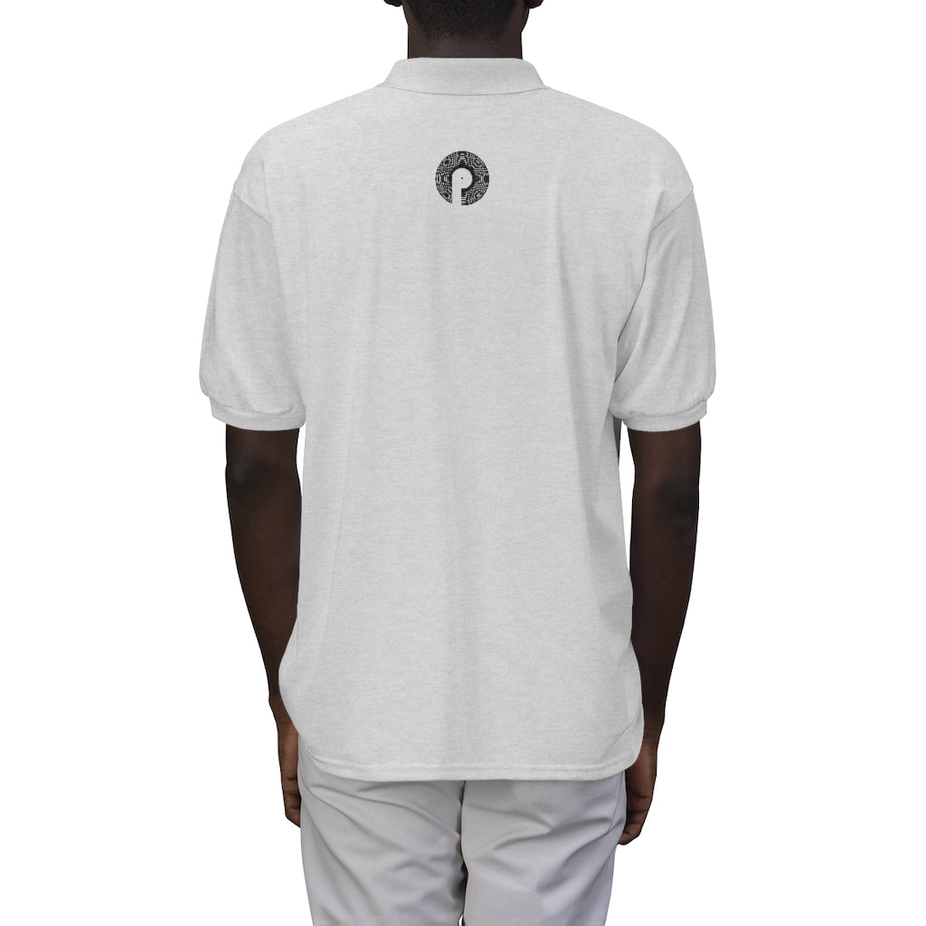 Polaris Men's Polo Shirt- Black Logo
