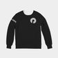Men's Classic French Terry Crewneck Pullover-Black