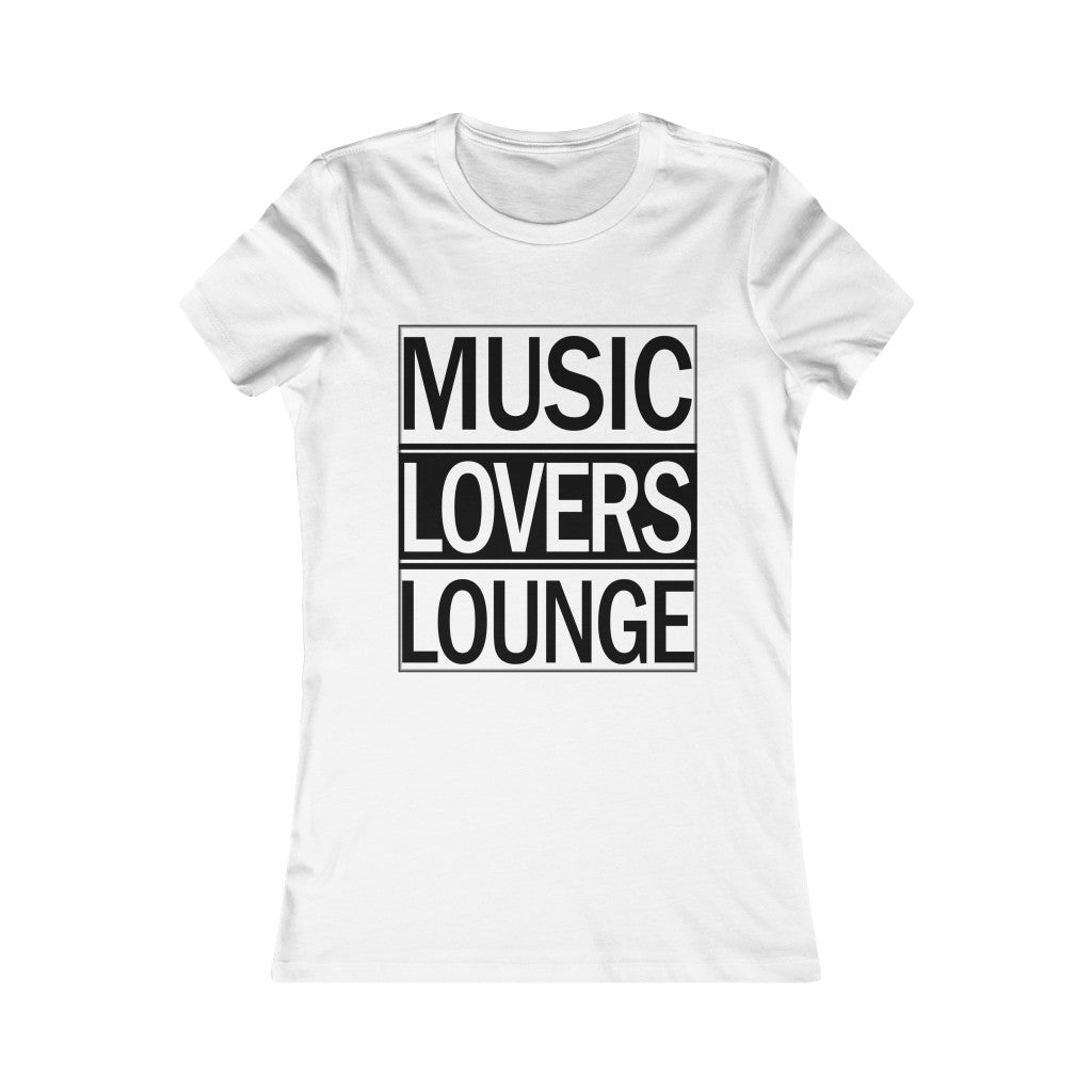 M.L.L.-Women's Favorite Tee- Black Logo