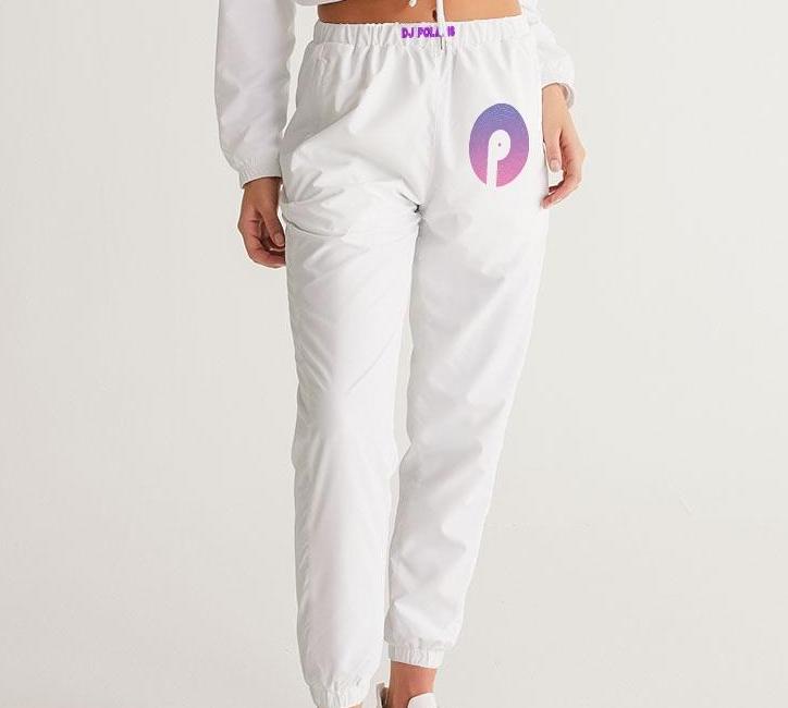 Women's Track Pants-Purple Gradient