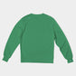 Men's Classic French Terry Crewneck Pullover-Sea Green