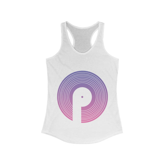 Polaris Women's Ideal Racerback Tank- Gradient Logo