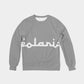 Polaris Grey Men's Classic French Terry Crewneck Pullover
