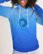 Load image into Gallery viewer, LUX-2 Women&#39;s Hoodie-Blue Gradient
