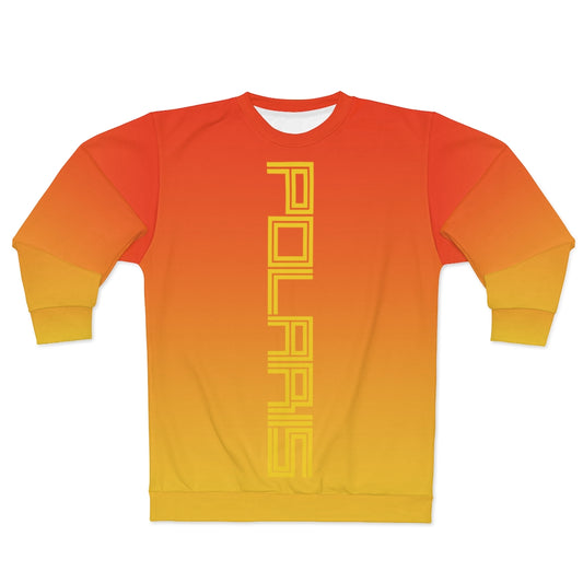 Polaris Vertical Joyride Unisex Sweatshirt- Orange Fade