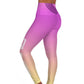 Polaris High Waisted Yoga Leggings-Purple Rain