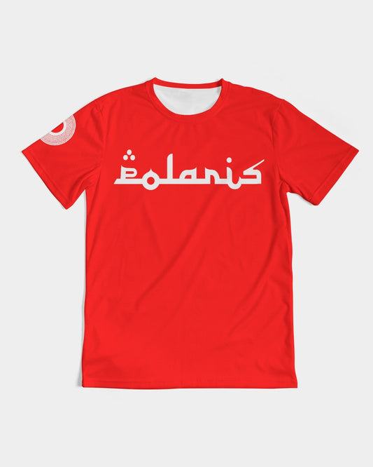 Polaris Lux Arabic Men's Tee- Red/White