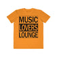 MLL-Men's Lightweight Fashion Tee- Black Logo