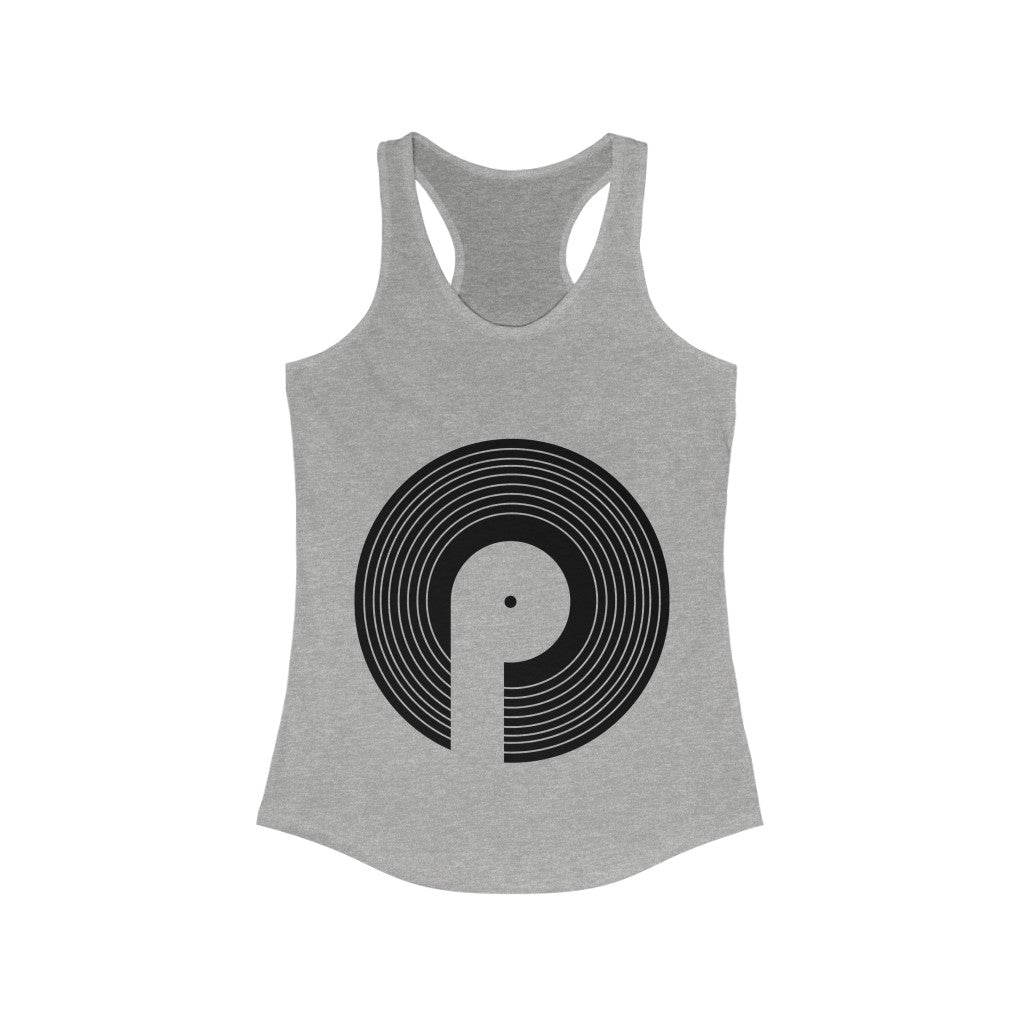 Polaris Women's Ideal Racerback Tank- Black Logo