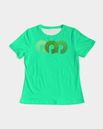 Load image into Gallery viewer, Polaris 3 P&#39;s Lux Women&#39;s Tee- Cream Green
