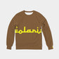Polaris Brown Sand Men's Classic French Terry Crewneck Pullover