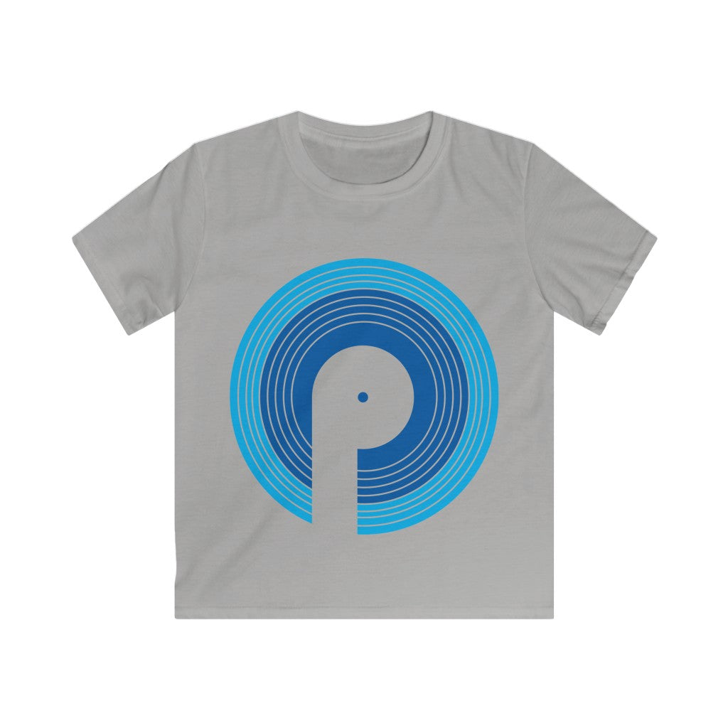 Polaris Unisex Kids Softstyle Tee- Double Blue Logo