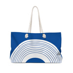Load image into Gallery viewer, Polaris Weekender Bag - Blue/White
