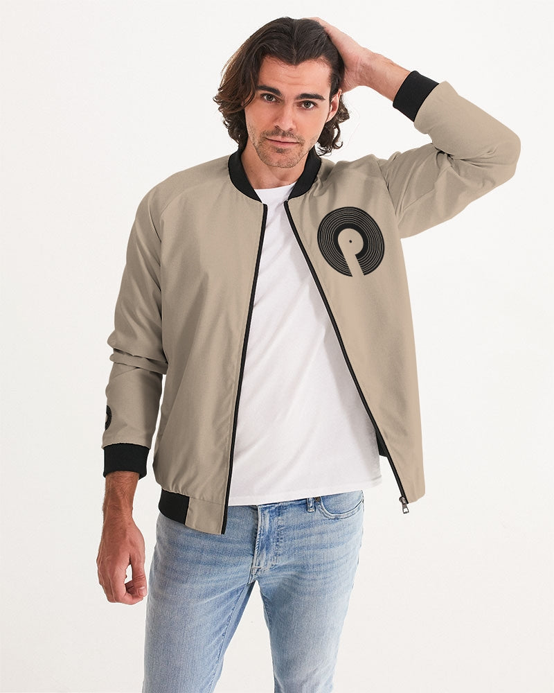 Polaris Men's Bomber Jacket- Khaki/Black