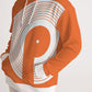 Lux Men's Hoodie- Red Orange