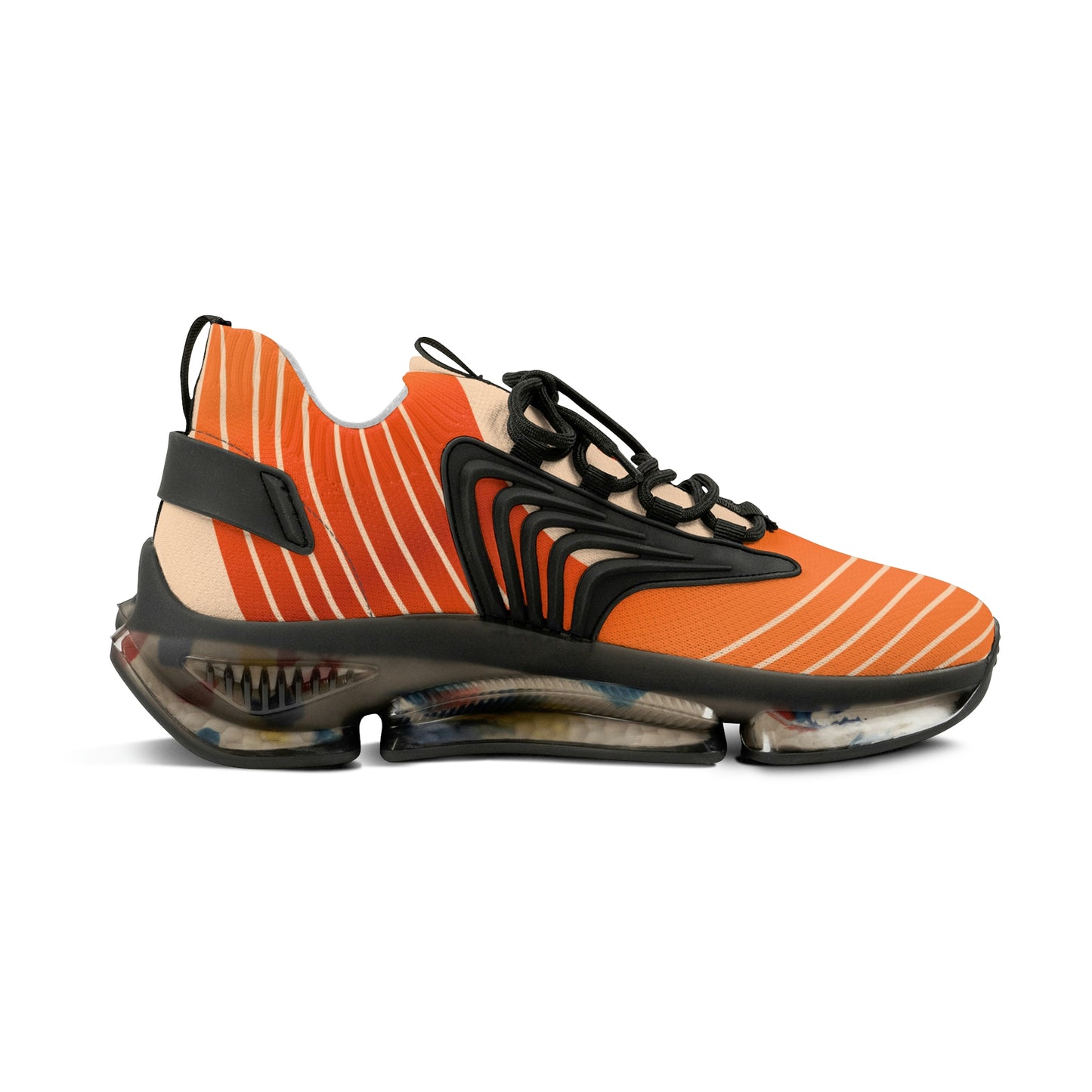 Polaris Sport Sneakers- Orange/Black