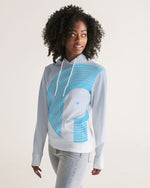 Load image into Gallery viewer, LUX Women&#39;s Hoodie-Cloud Blue

