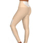 Polaris High Waisted Yoga Leggings- Peach Peace