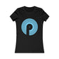 Polaris Women's Favorite Tee- Light Blue Logo