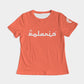 Polaris Lux Arabic Women's Tee- Tomato/White