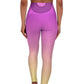 Polaris High Waisted Yoga Leggings-Purple Rain