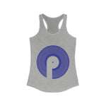 Load image into Gallery viewer, Polaris Women&#39;s Ideal Racerback Tank- Royal Blue Logo
