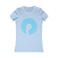 Polaris Women's Favorite Tee- Light Blue Logo