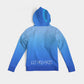 LUX-2 Women's Hoodie-Blue Gradient