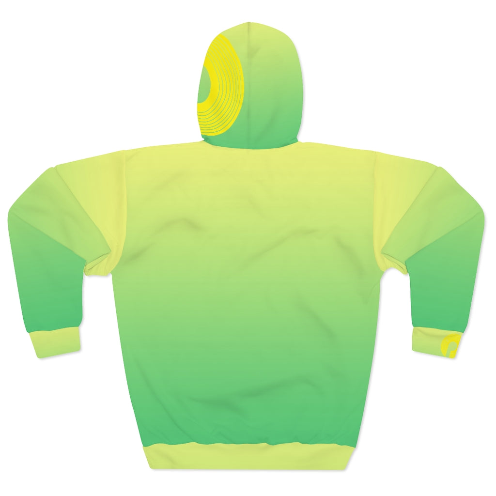 Polaris AOP Unisex Pullover Hoodie- Limon