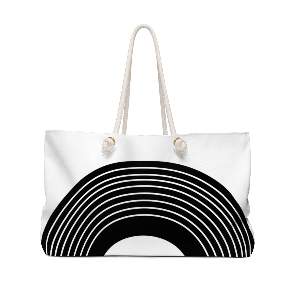Polaris Weekender Bag - White/Black