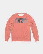 Load image into Gallery viewer, 3P&#39;S Men&#39;s Classic French Terry Crewneck Pullover-Raw Salmon
