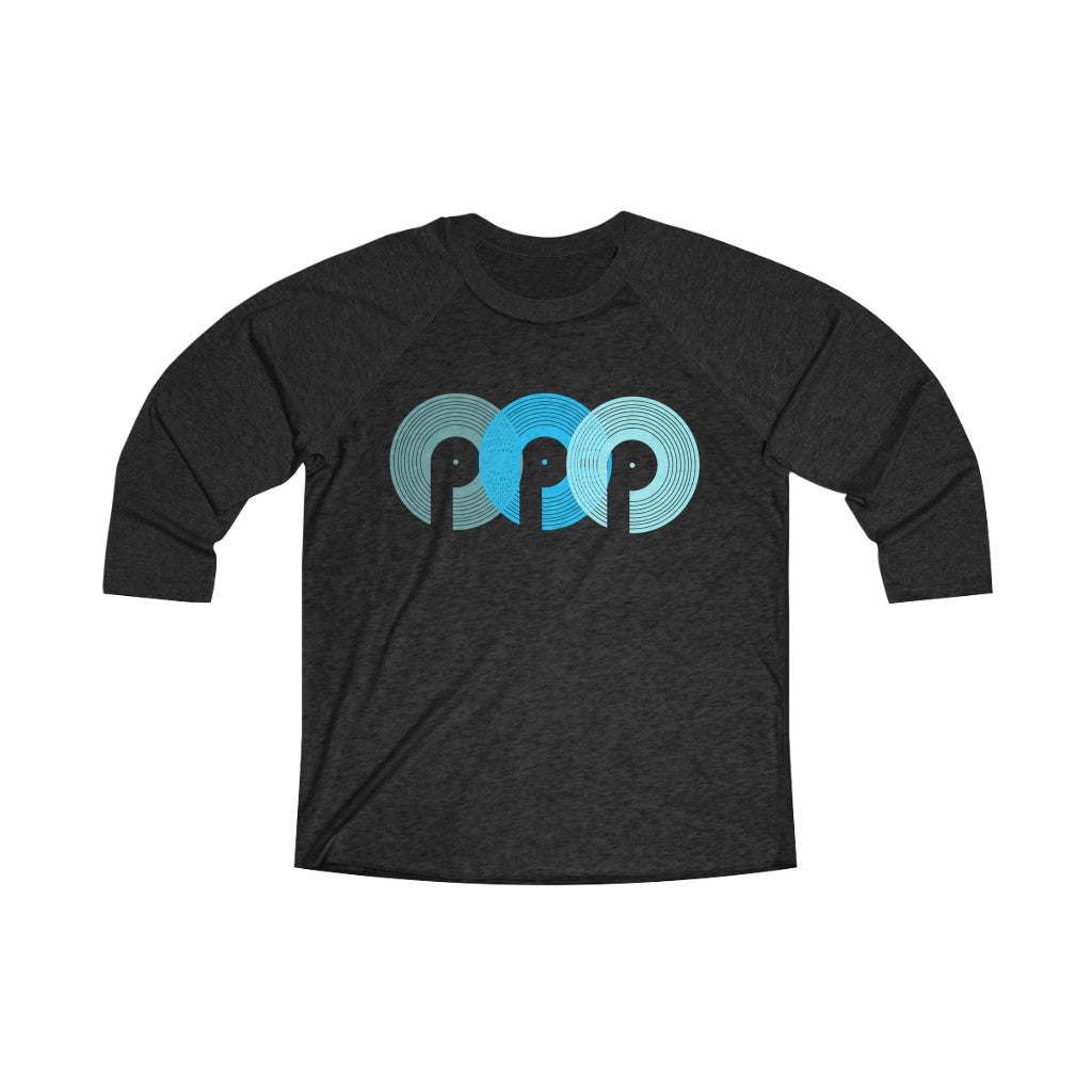 3 P'S Unisex Tri-Blend 3/4 Raglan Tee