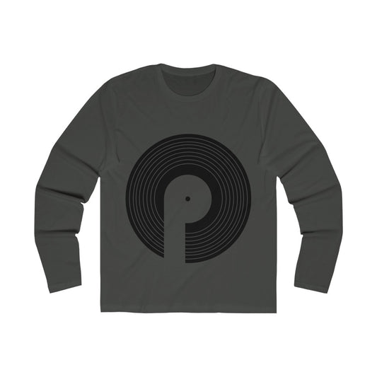 Polaris Men's Long Sleeve Crew Tee- Black Logo