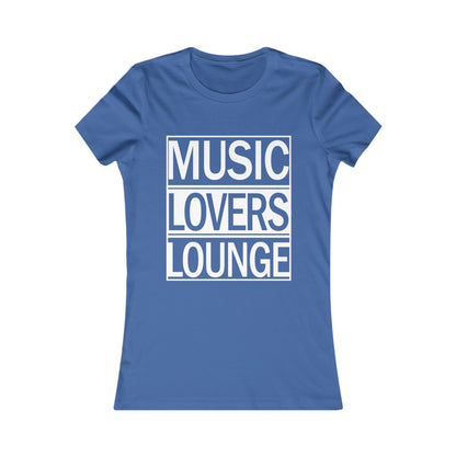 M.L.L-Women's Favorite Tee- White Logo