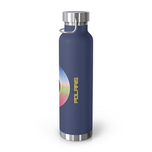 Polaris 22oz Vacuum Insulated Bottle- Rainbow Cotton Candy