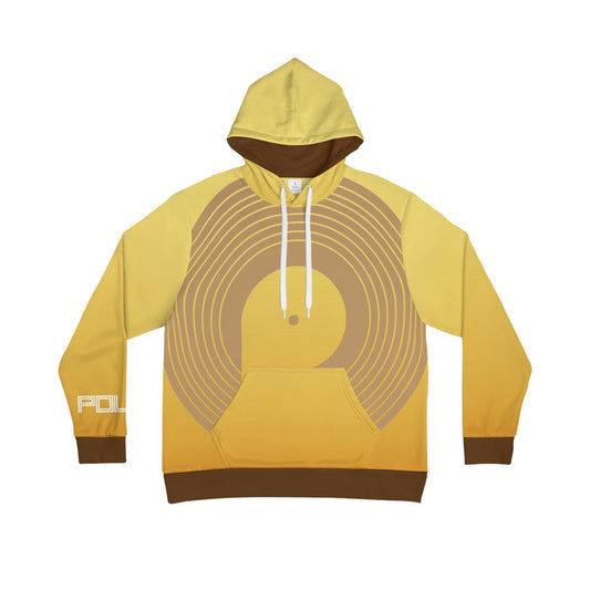 Polaris Disk Jockey Hoodie- Yellow Gradient/Brown