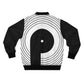 Polaris Men's AOP Bomber Jacket- Black Licorice