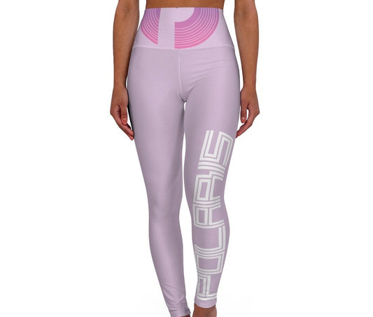 Polaris High Waisted Yoga Leggings- Thistle