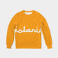 Polaris Orange Men's Classic French Terry Crewneck Pullover