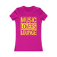 M.L.L.- Women's Favorite Tee- Yellow Logo