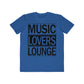 MLL-Men's Lightweight Fashion Tee- Black Logo