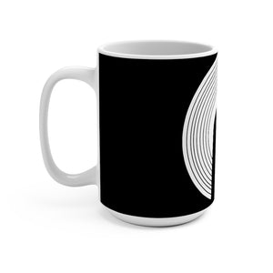 Polaris Mug 15oz - Black/White