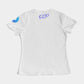 Polaris Lux Arabic Women's Tee-White/Blue