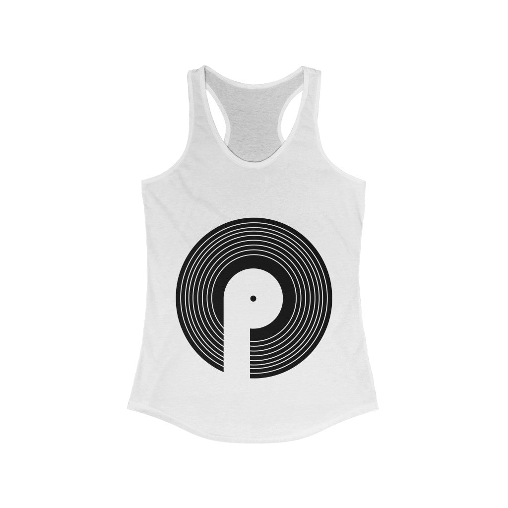 Polaris Women's Ideal Racerback Tank- Black Logo