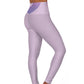 Polaris High Waisted Yoga Leggings- Thistle