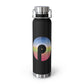 Polaris 22oz Vacuum Insulated Bottle- Rainbow Cotton Candy